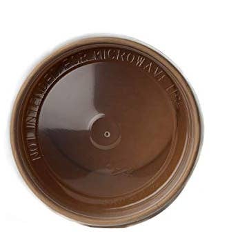 EcoQuality - Wholesale Food Storage Container - Disposable Kraft Paper Soup Containers with Plastic Lids - K
