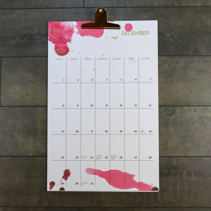 North Studio - Wholesale Calendar - 2024-25 Wall Art Calendar4