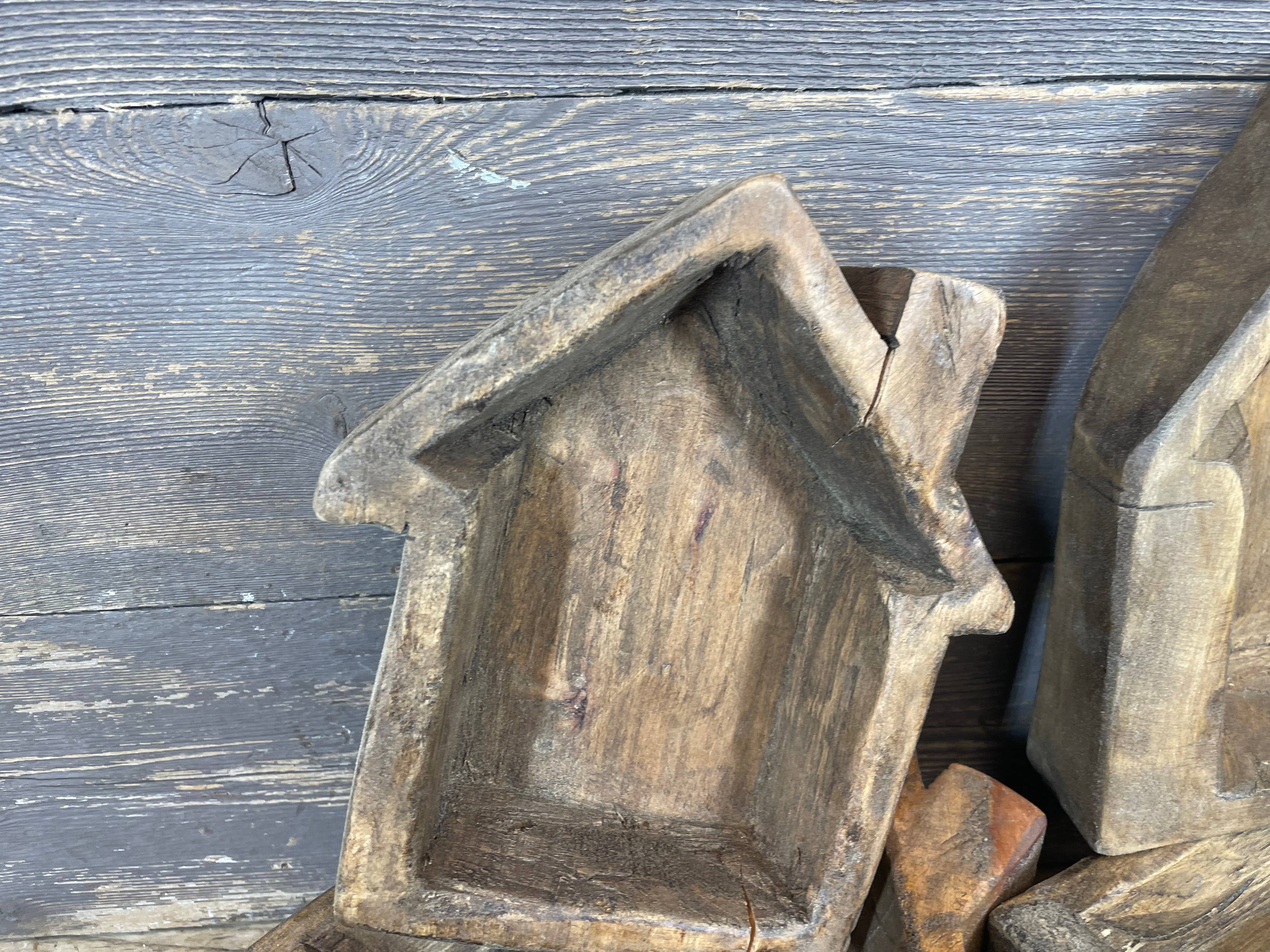 My Amigos Imports - Wholesale Decorative Plate/Dish/Bowl - NFC House-WH5P-6x7-Not for Candles-House Dough Bowl-Waxed1