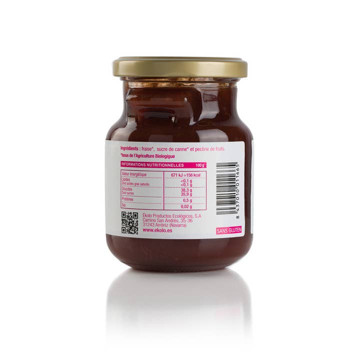 ekolo - Wholesale Jam/Jelly - Ékolo Organic Strawberry Jam, 6 units x 300g1