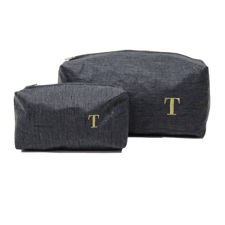 Giardino Segreto – bolsa de maquilhagem e cosméticos por atacado – Conjunto personalizável de nécessaire de linho com resistência a manchas6