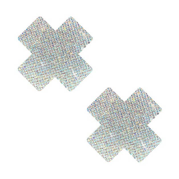 Razzle Dazzle Crystal Jewel Sparkle X Small Body Stickers 6PK for wholesale by Neva Nude