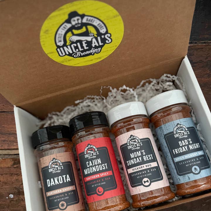 NEW!!! UNCLE AL'S SEASONING GIFT SET Bundle for wholesale by UNCLE ALS BREADING
