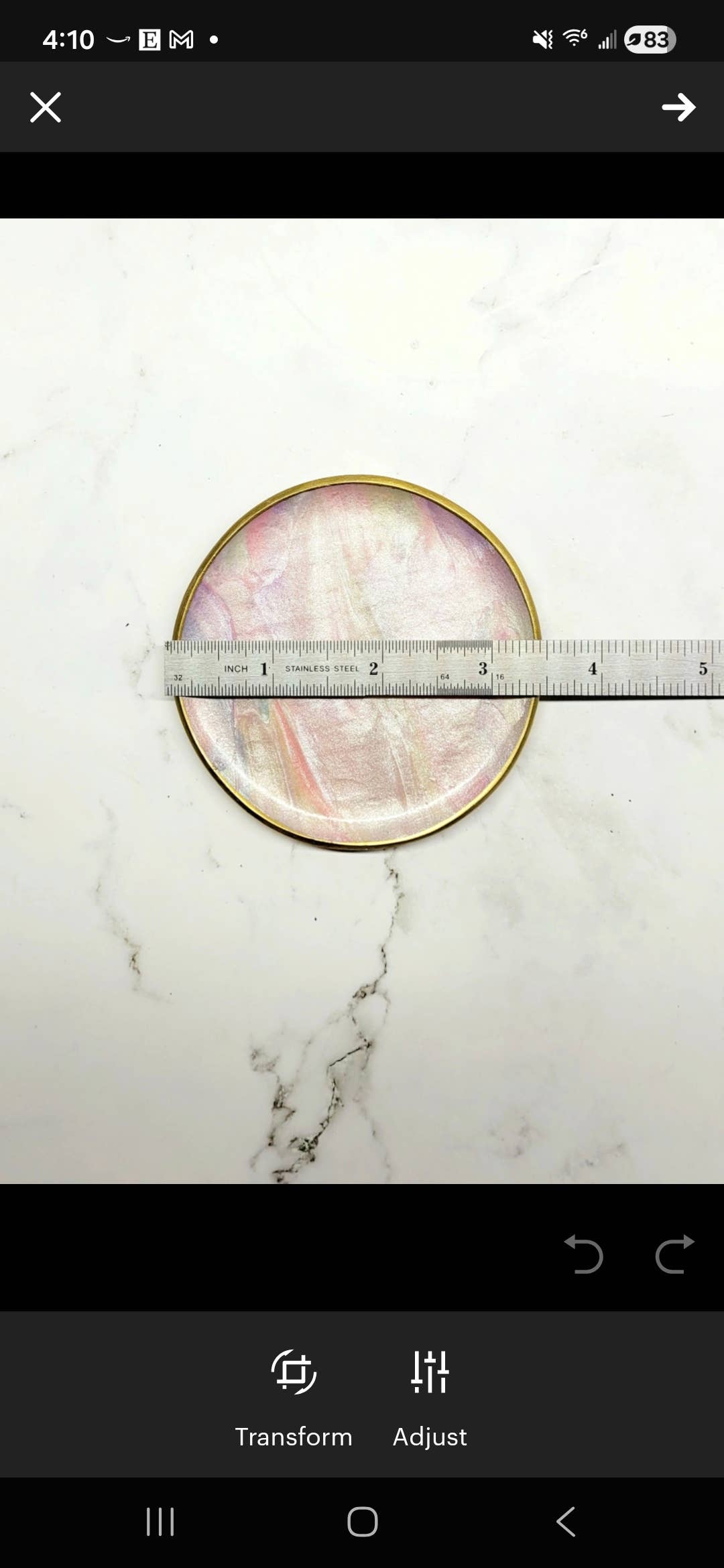 Kraft Kraken - Wholesale Jewelry Dish - Mother of Pearl Trinket Dish3