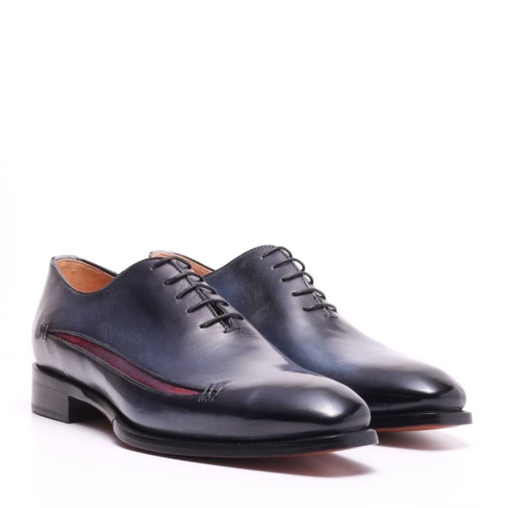 Alessandro Collection Italy – Großhandel Oxford-Schuhe – Herren – Elegante Herrenschuhe Alex 326 aus Italien, handgefertigt, Oxford-Modell mit Schnürung11