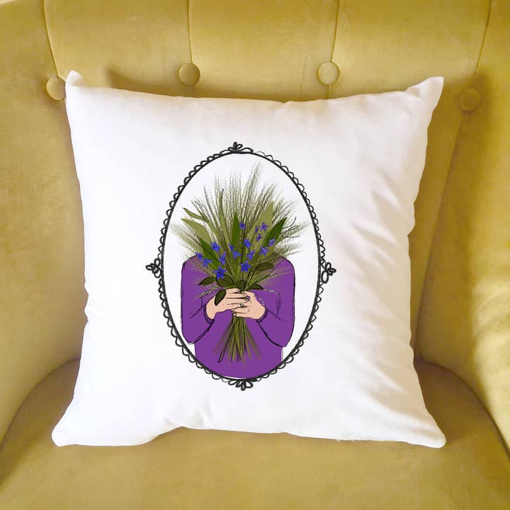 Cuscino fiore nascita compleanno luglio per la vendita all'ingrosso da parte di Afewhometruths