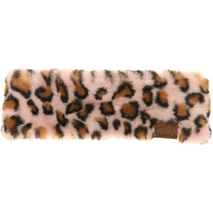 Leoparden-Kunstpelz CC Stirnband HW716 für den Großhandel von C.C Beanie