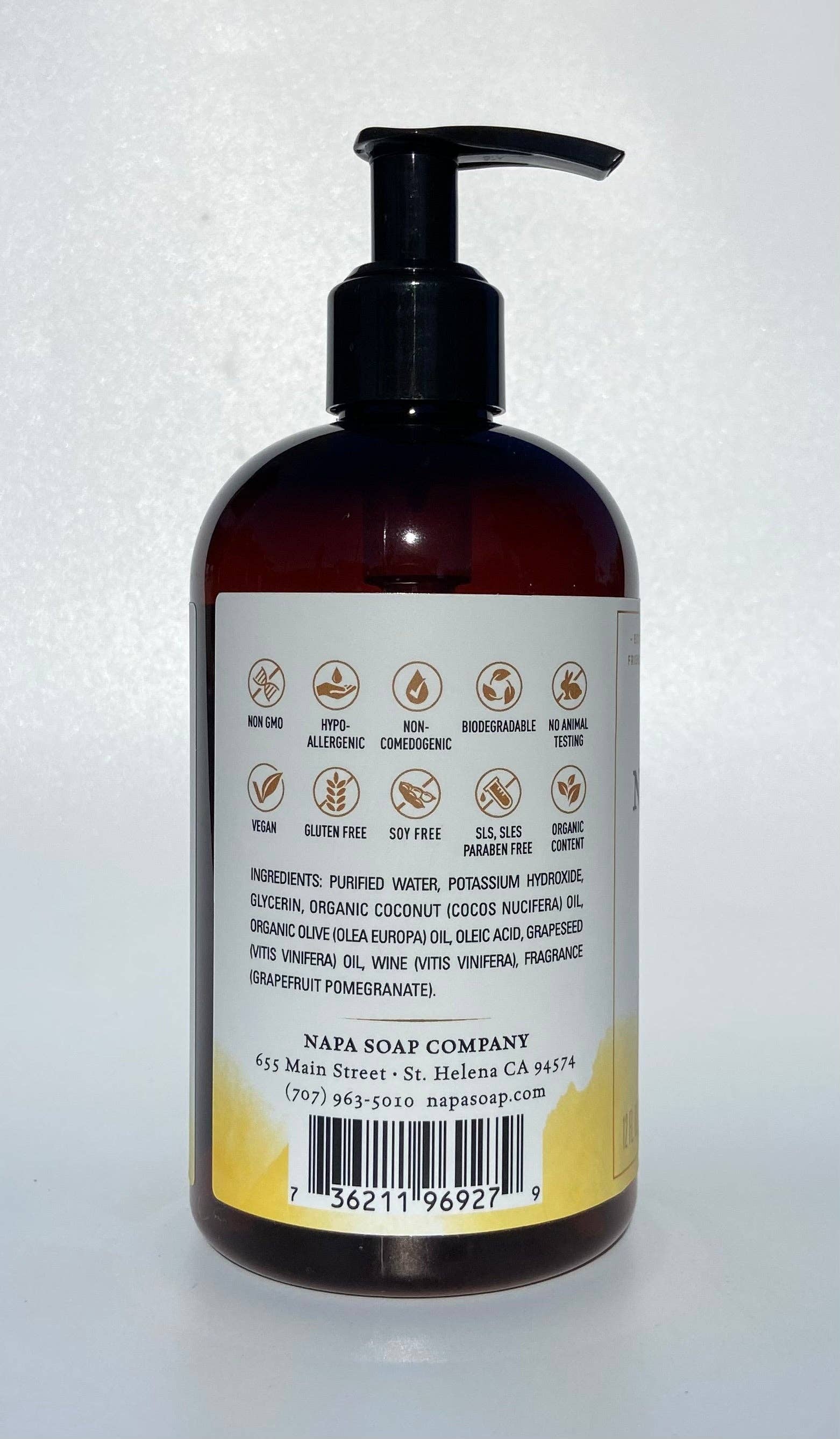 Napa Soap Company - Wholesale Hand Soap/Wash - Liquid Soap - Soapignon Blanc1