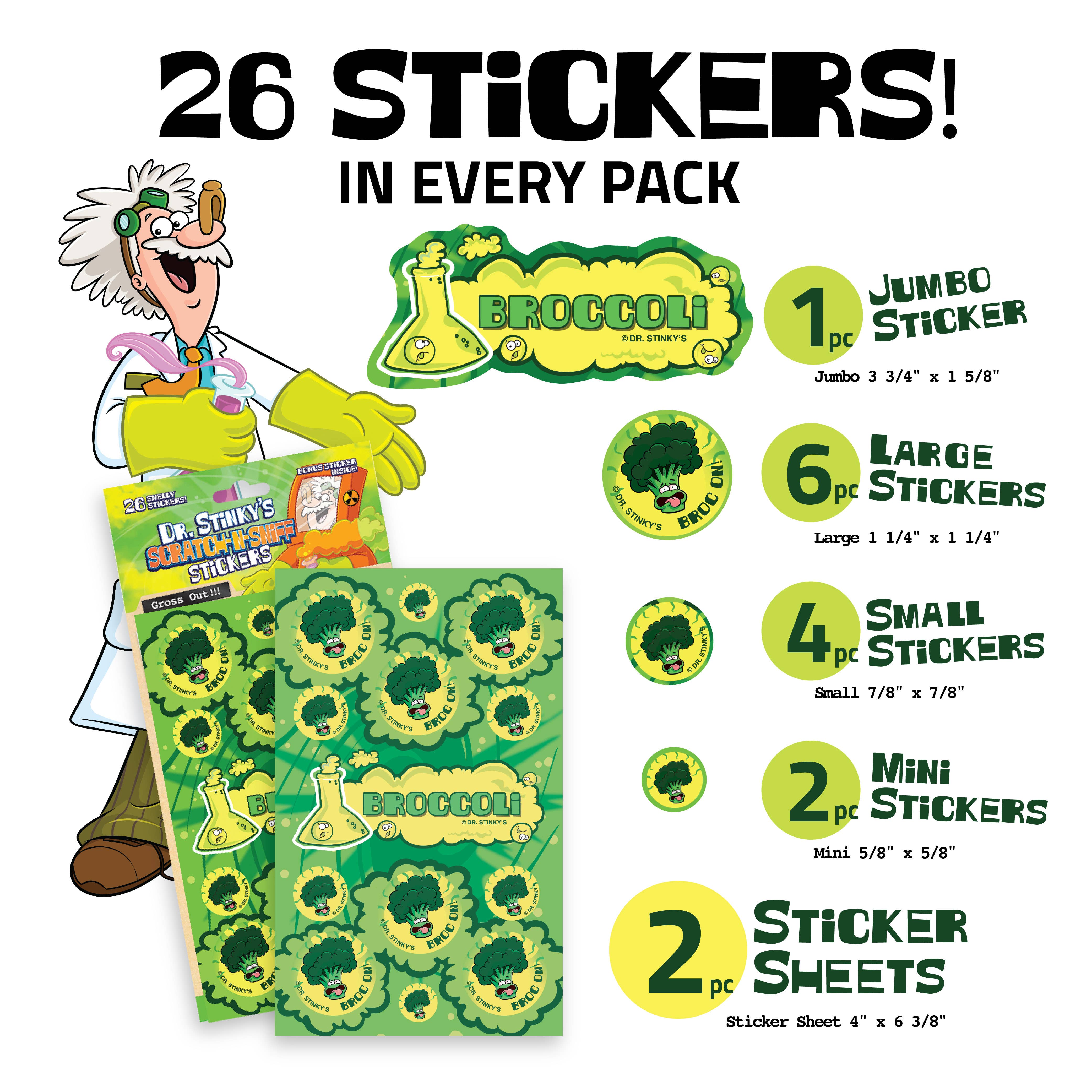 JFL Enterprises - Wholesale Sticker - Kids & Baby - Unicorn Poop Scratch-N-Sniff Sticker2