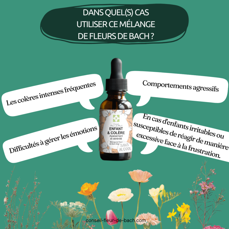 Conseil fleur de Bach - Wholesale Oral Supplement/Vitamin - Bach Flowers Child & Anger3