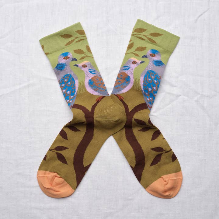 Dove Sock Absinthe for wholesale by Bonne Maison