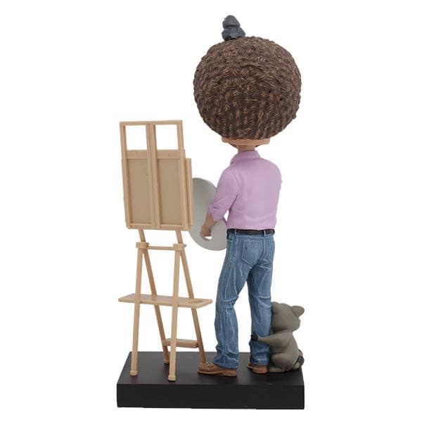 Royal Bobbles - Wholesale Decorative Figurine - Royal Bobbles Bob Ross Collectible Bobblehead Statue