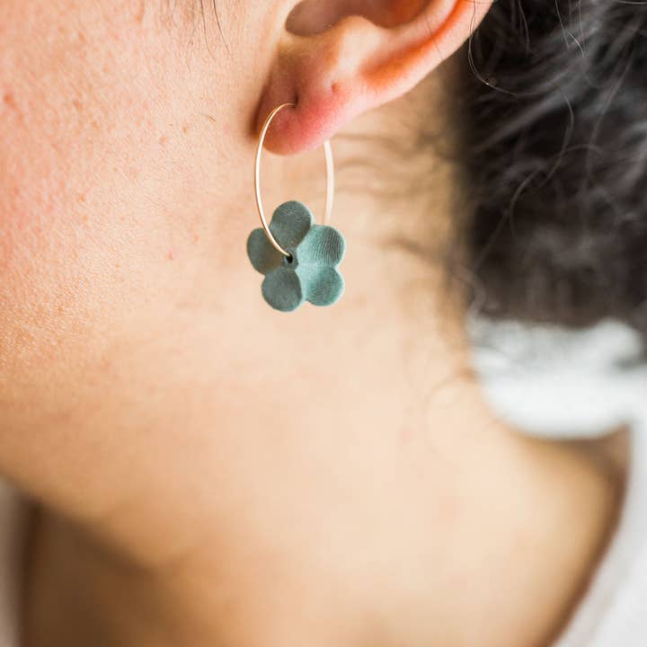 Jenna Vanden Brink Ceramics - Vendita all'ingrosso Orecchini a cerchio - Cerchi per fiori14