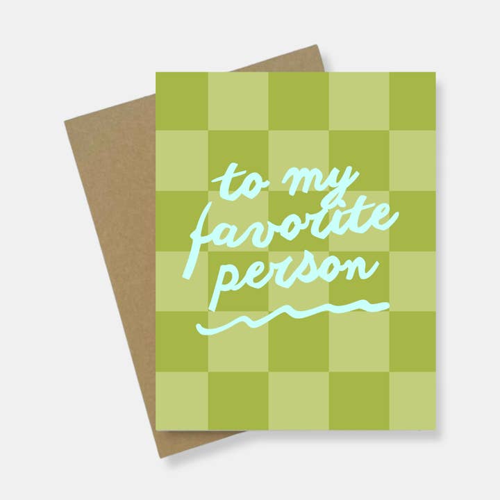 Noteworthy Co - Vendita all'ingrosso Biglietti di auguri generici - Biglietto di Auguri | Alla Mia Persona Preferita1