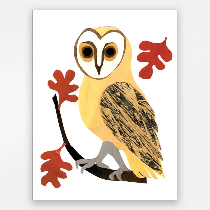 Schleiereule-Karte für den Großhandel von Paste