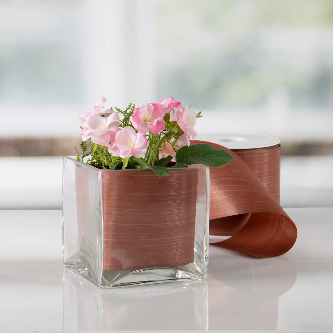 Willow Group - Wholesale Ribbon - Gift Wrapping - Flexible Leaf / Bow Material Floral Display - Terracotta4