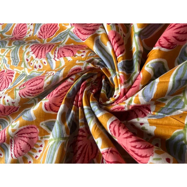 Bhawana Handicrafts - Wholesale Fabric Paint - Soft Cotton Fabric Floral Print Fabric Women Dress Making 3