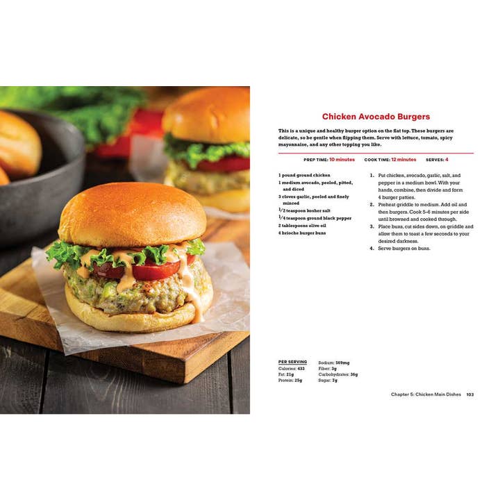 Simon & Schuster - Wholesale Cookbooks & Food - "I Love My Blackstone Griddle" Cookbook by Cheri Reneé4