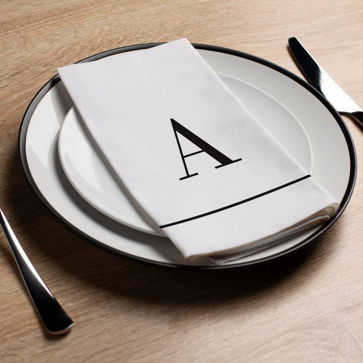 Initial Guest Towel - Block for wholesale by Altoonastore