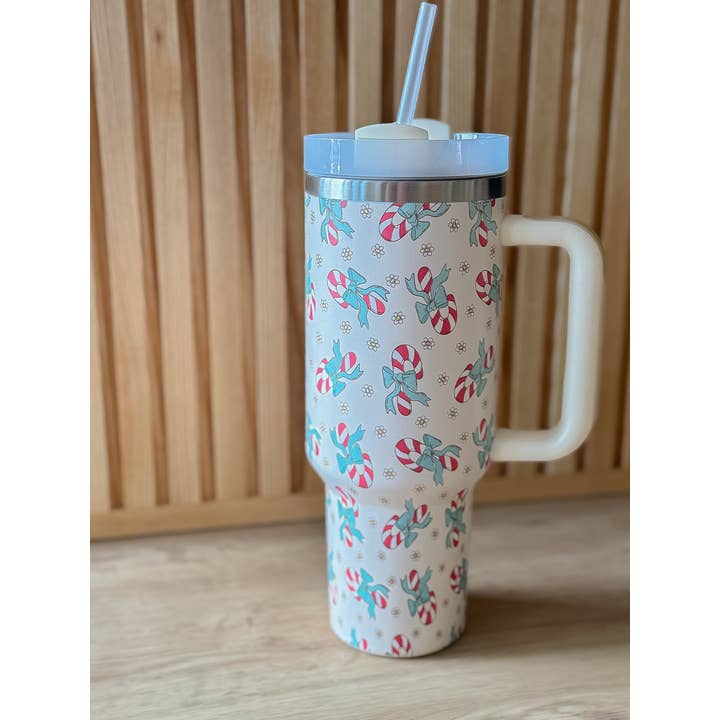 Bash - Wholesale Insulated Mug/Tumbler - 40oz Tumbler, Christmas Tumbler, Christmas Drinkware