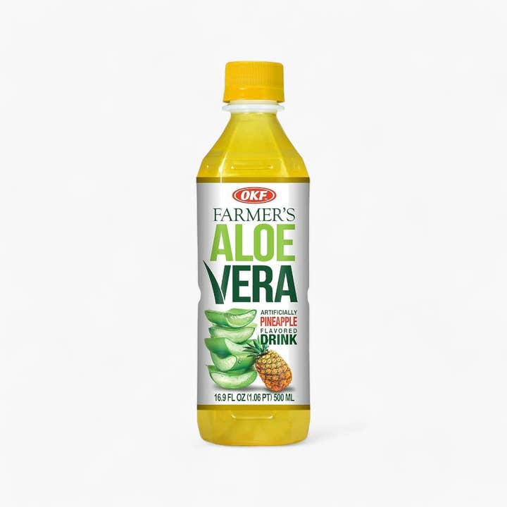 Okf Farmers Aloe Drink Pineapple 20/500Ml for wholesale by L&F Universal Goods