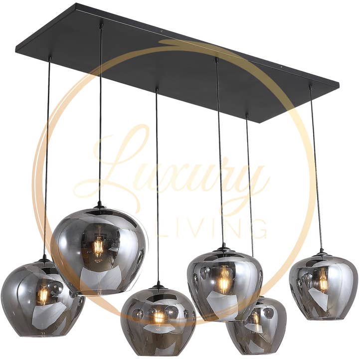 Olivia 6-lys hængende lampe for engroshandel hos Luxury Living