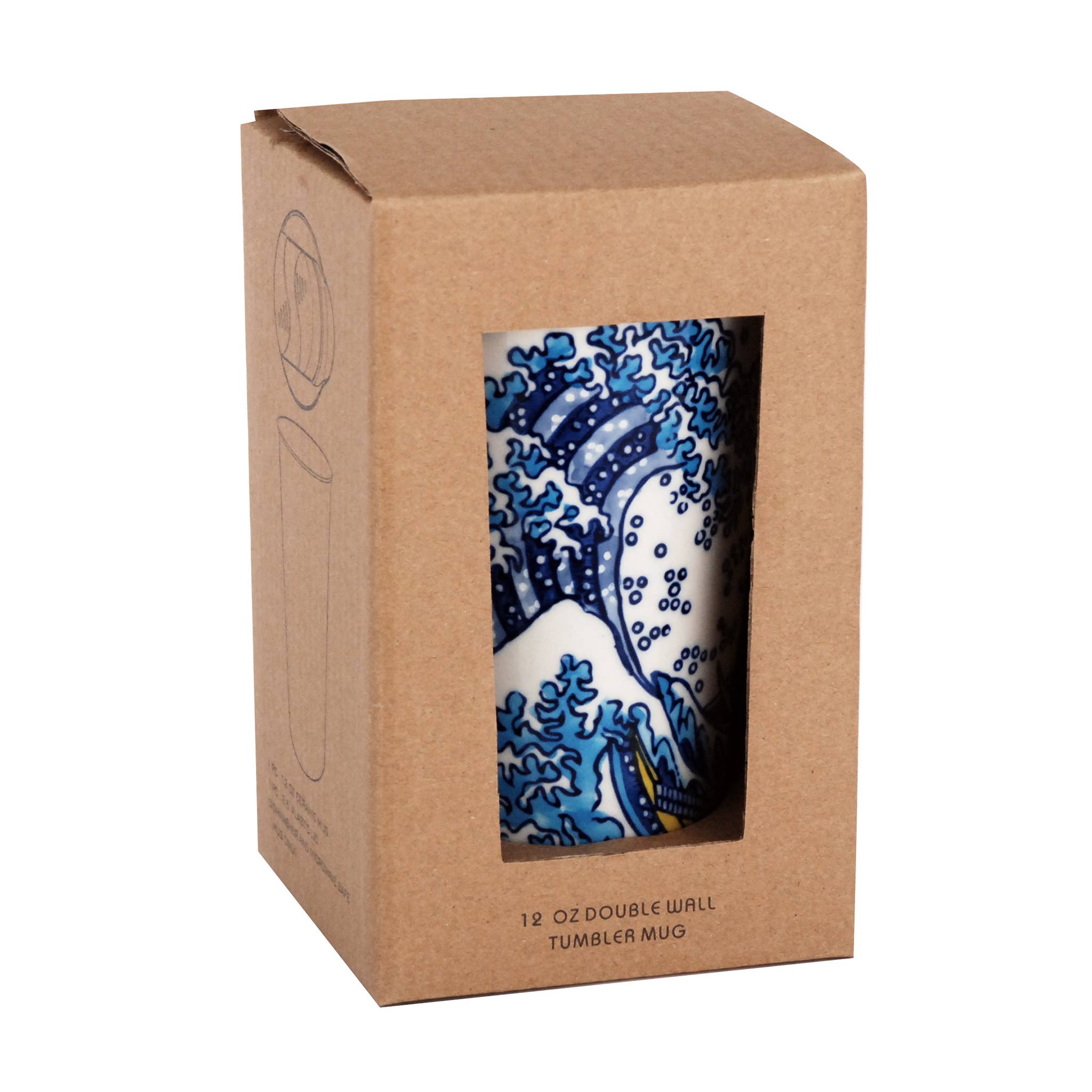 Fuji Merchandise Corporation - Wholesale Insulated Mug/Tumbler - MIRA TUMBLER – BLUE HOKUSAI3