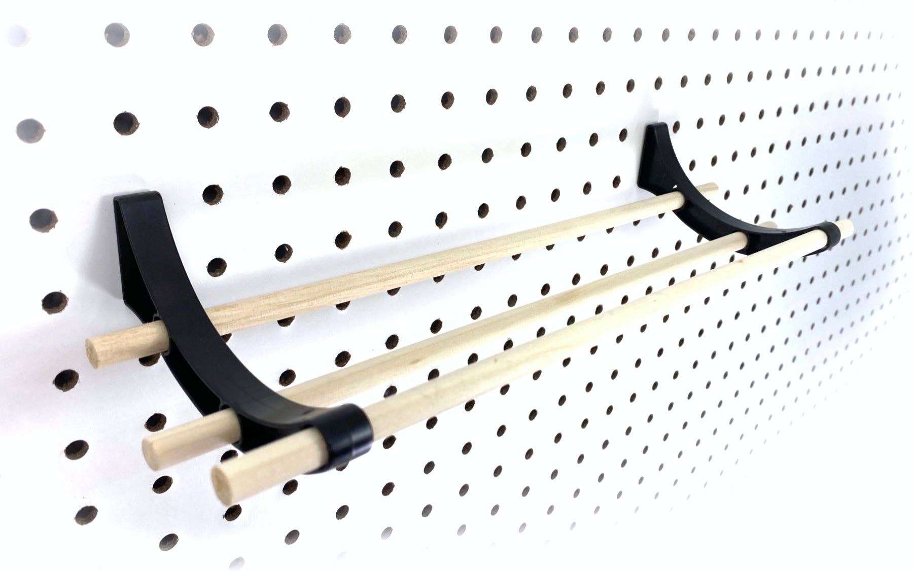 FLI Products - Wholesale Wall Hook - Peggy Pegboard  Organizer Storage Accessory Hook and Dowel for Tape, Ribbon, Wire Spools, Ribbon, Crafts, Hobby, Wine Rack 12" kit10