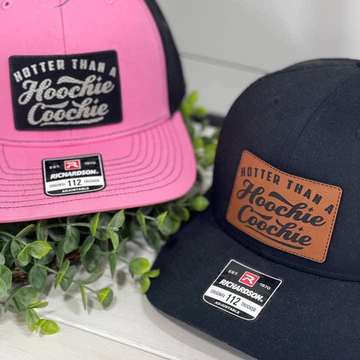 CMD Wholesale - Wholesale Trucker Hat - Unisex - Adult Hotter Than Hoochie Coochie Patch Snapback Hat0