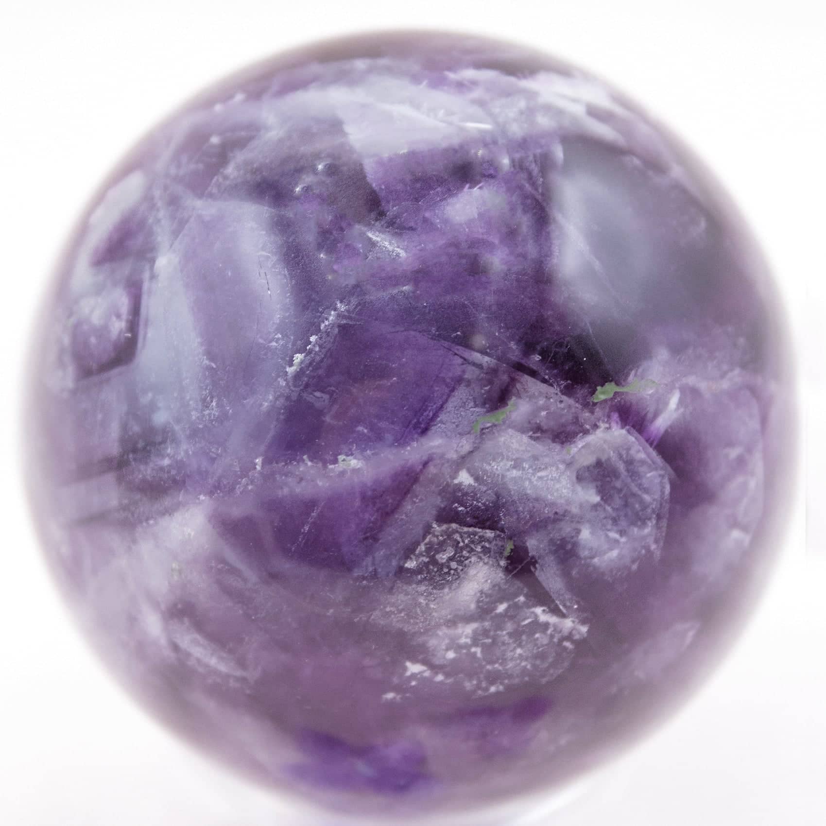 Tiny Rituals - Wholesale Spiritual Stone/Crystal - Rare Rainbow Fluorite Spheres - AAA Premium Quality93