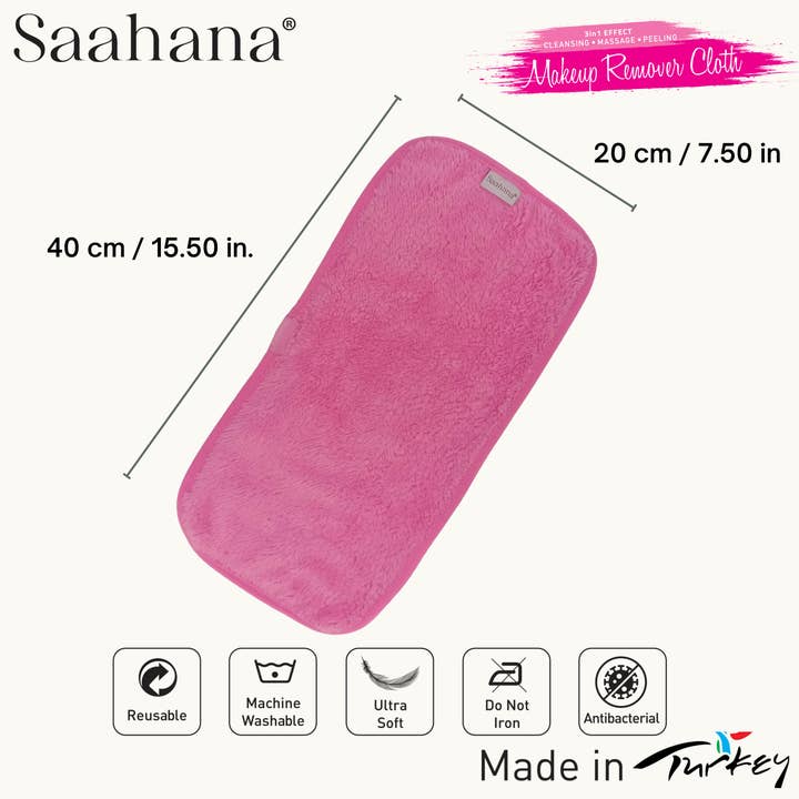 saahana - Venta al por mayor Desmaquillantes - Paño desmaquillante reutilizable Saahana