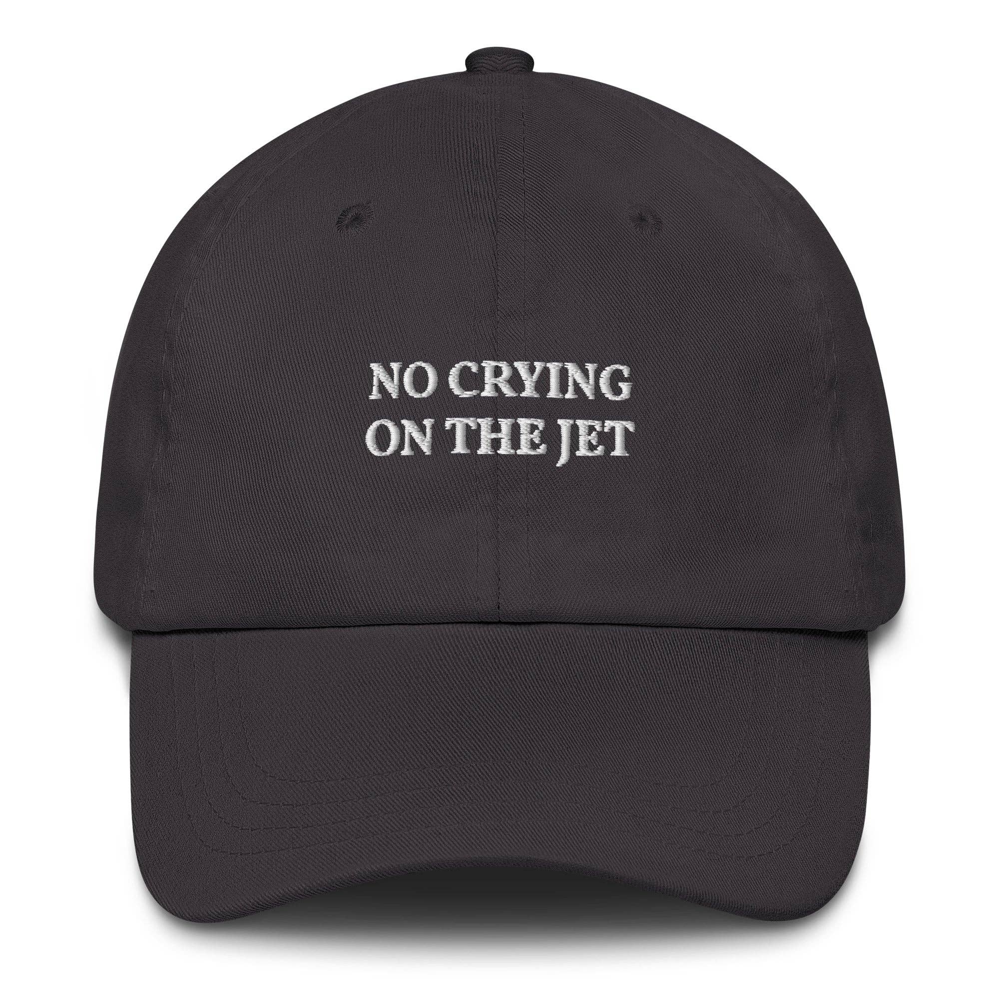 The Refined Spirit - Wholesale Baseball Cap - Unisex - No Crying on the Jet - Cap2