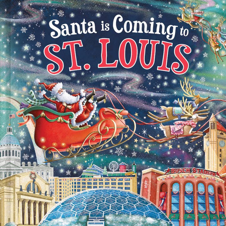 Sourcebooks - Wholesale Preschool Book (3-5) - Santa Is Coming to St. Louis
