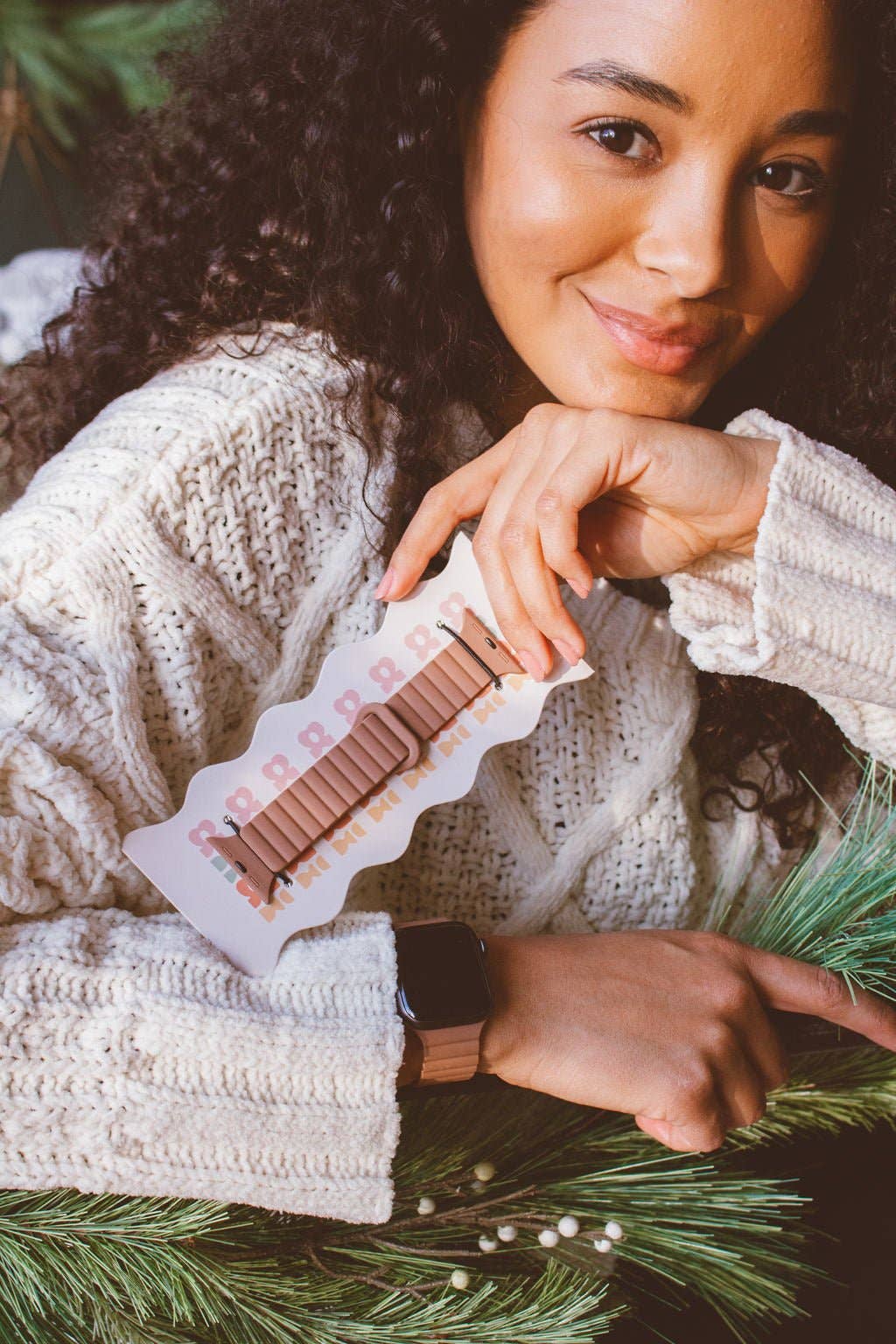 Shop Andi - Wholesale Watch Band/Strap - Women's - Fawn Brown Magnetic Loop Watch Band1