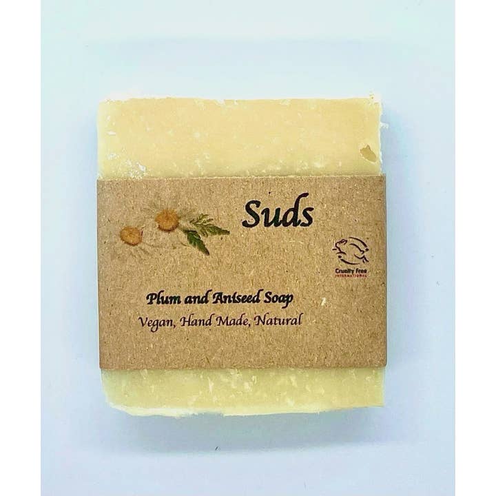 Vegansk blomme og anis sæbe for engroshandel hos Suds