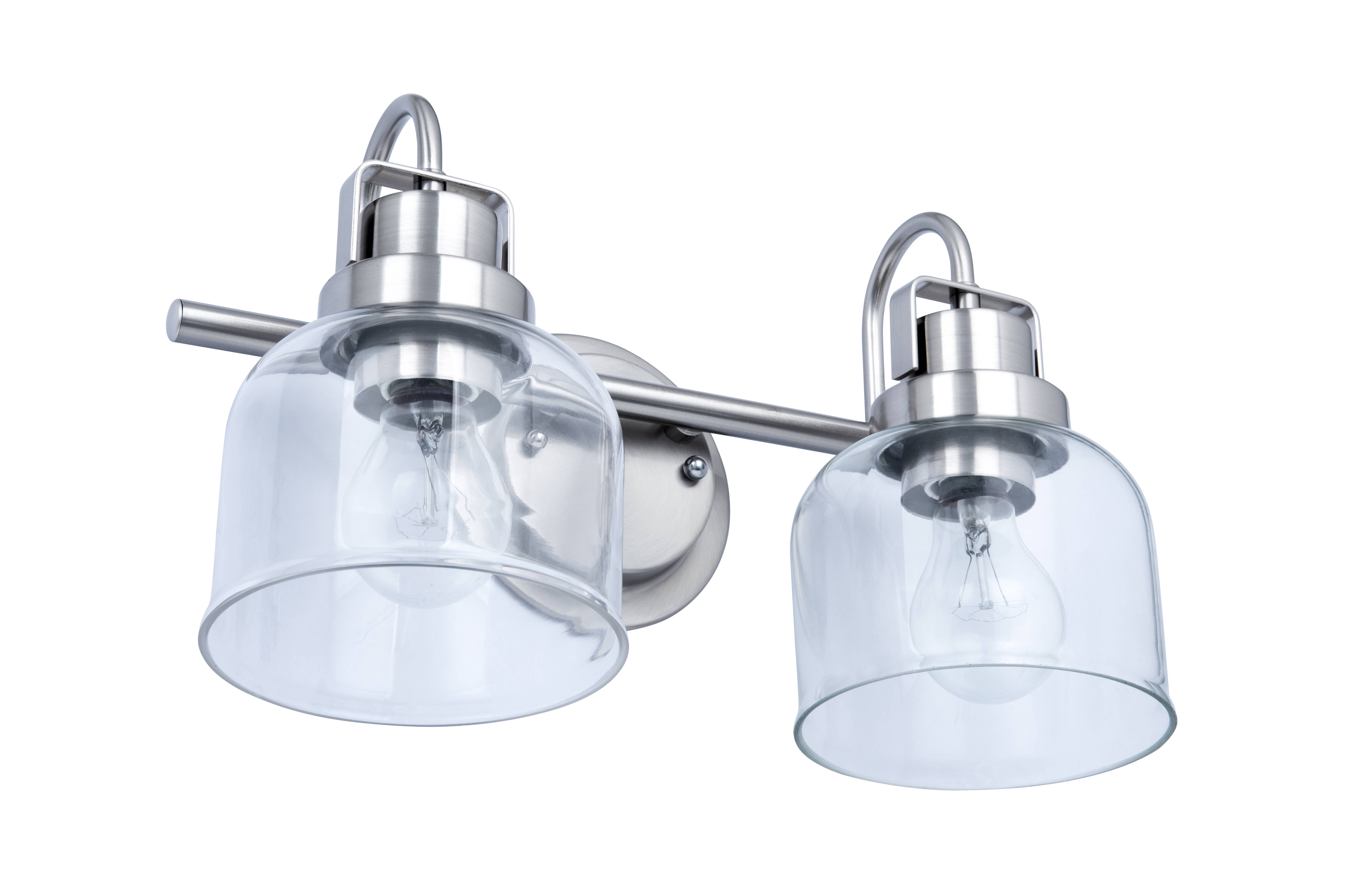 Brio Lighting - Wholesale Sconce - Sale -Brighton Nickel 2-Light Dimmable Vanity Bathroom Light10