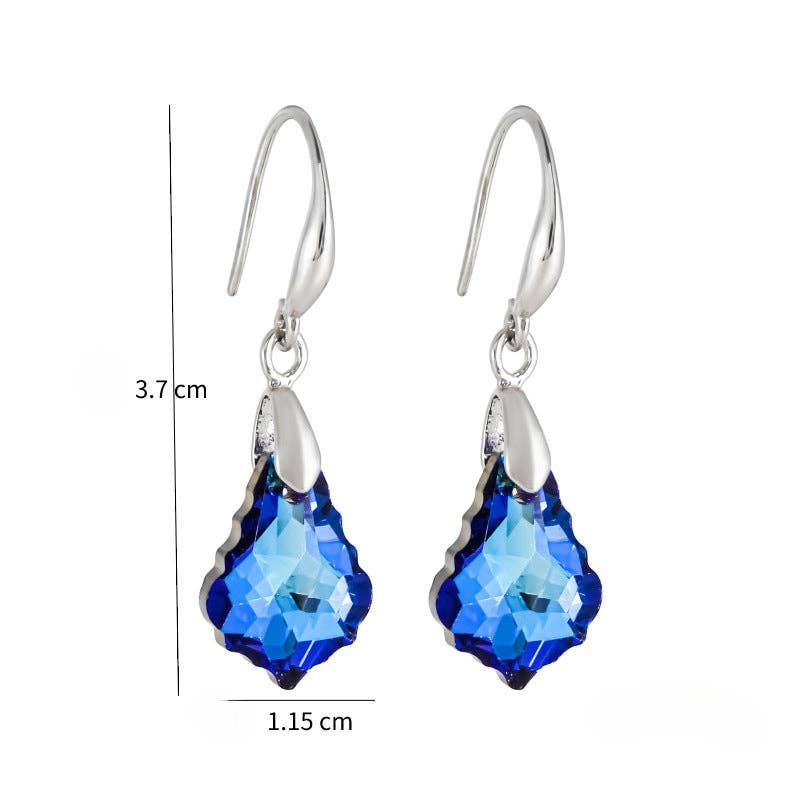 WoodWristCo - Venta al por mayor Pendientes colgantes - Pendientes barrocos con forma de hoja de arce, joyería de7