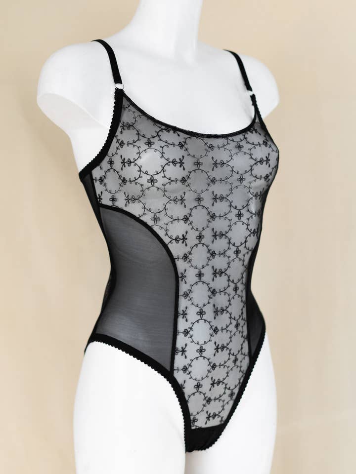 Bodysuit Black for wholesale by Kauf Studio