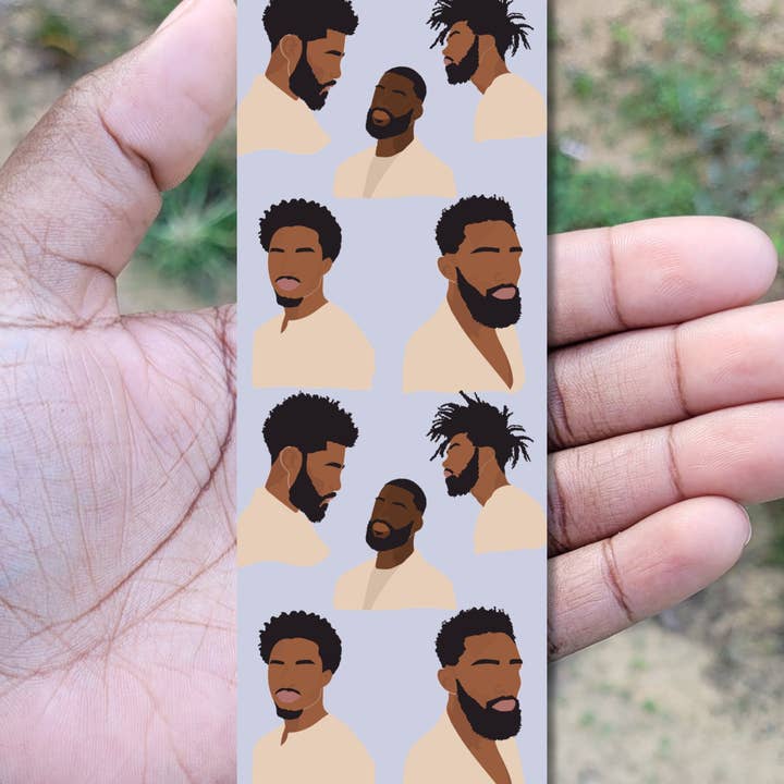 Manly Man Bookmark for wholesale by Self Care Tribe