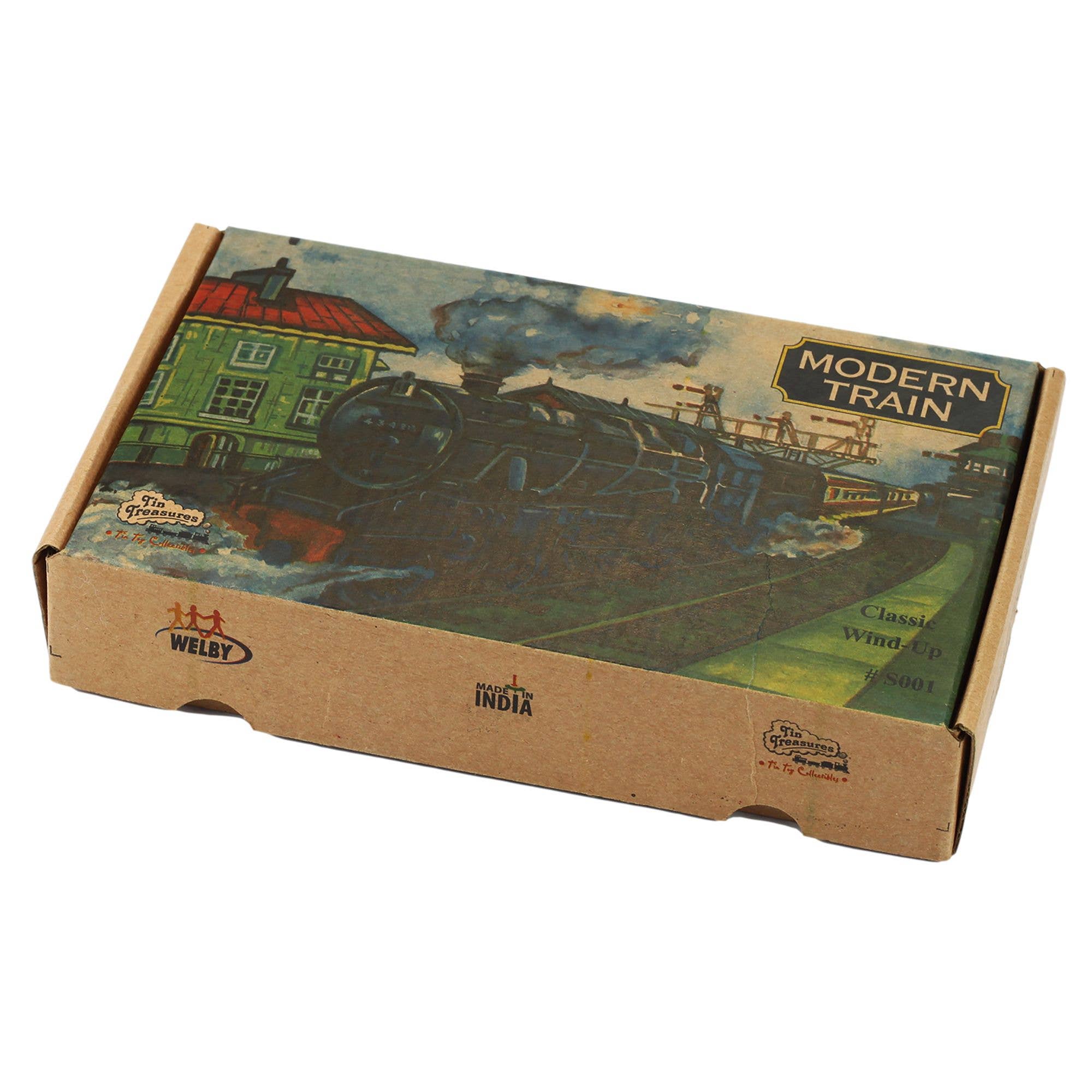 Tribal Trade GmbH - Wholesale Toy Set - Kids - Tin toy playtrack modern train set with locomotive sheet3