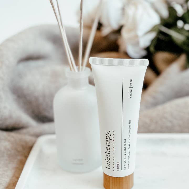 Lifetherapy - Wholesale Hand Cream/Lotion - 4 oz Loved Moisturizing Handcreme