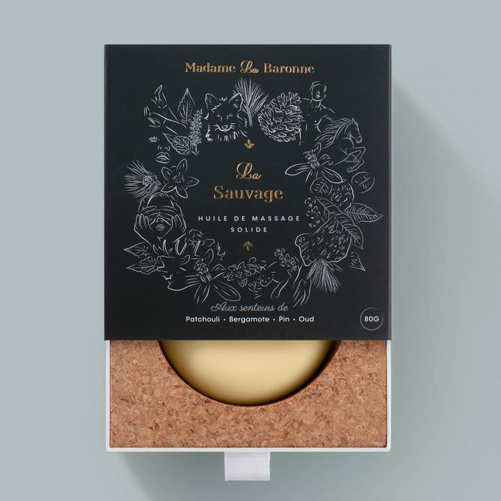 ACEITE SÓLIDO - La Sauvage - Gama NUIT para venta al por mayor de Madame La Baronne