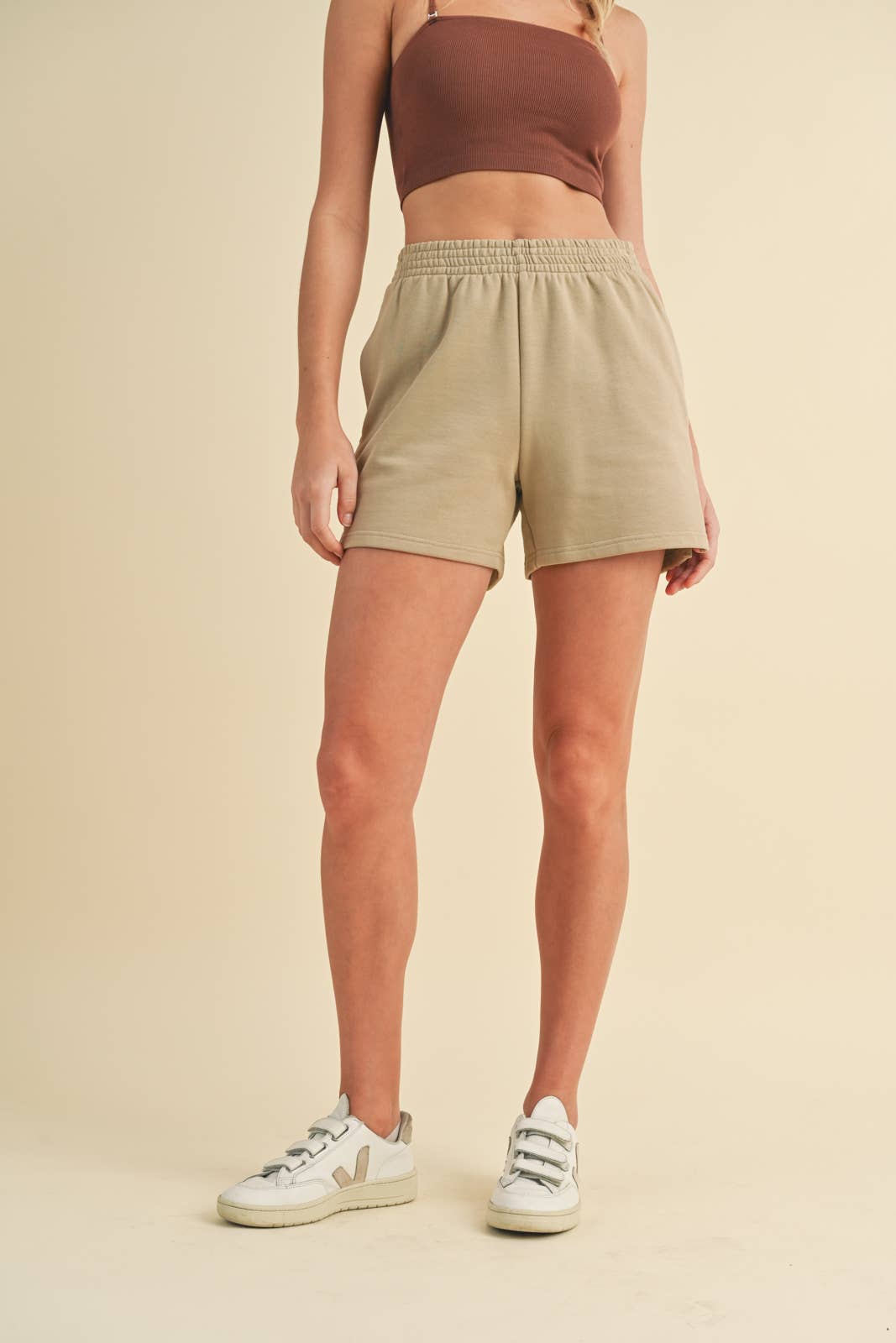 Wishlist Apparel – wholesale Shorts – Dam – BOYFRIEND BOMULLSSHORTS MED BLIXTLÅSFICKOR/WL23-819412