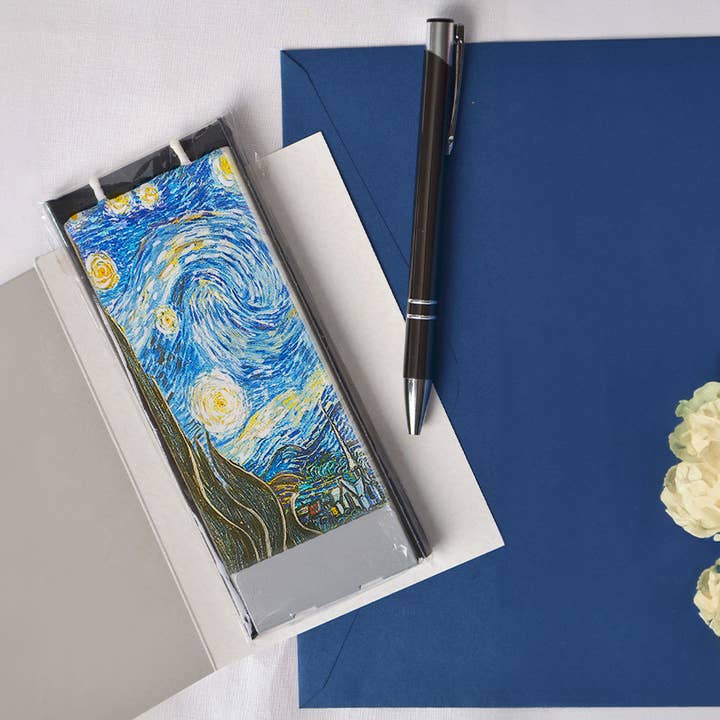 Hand-Painted 6" Flat Candle – Van Gogh’s Starry Night and other Purchase Wholesale starry. Free Returns & Net 60 Terms on Faire trending on Faire.