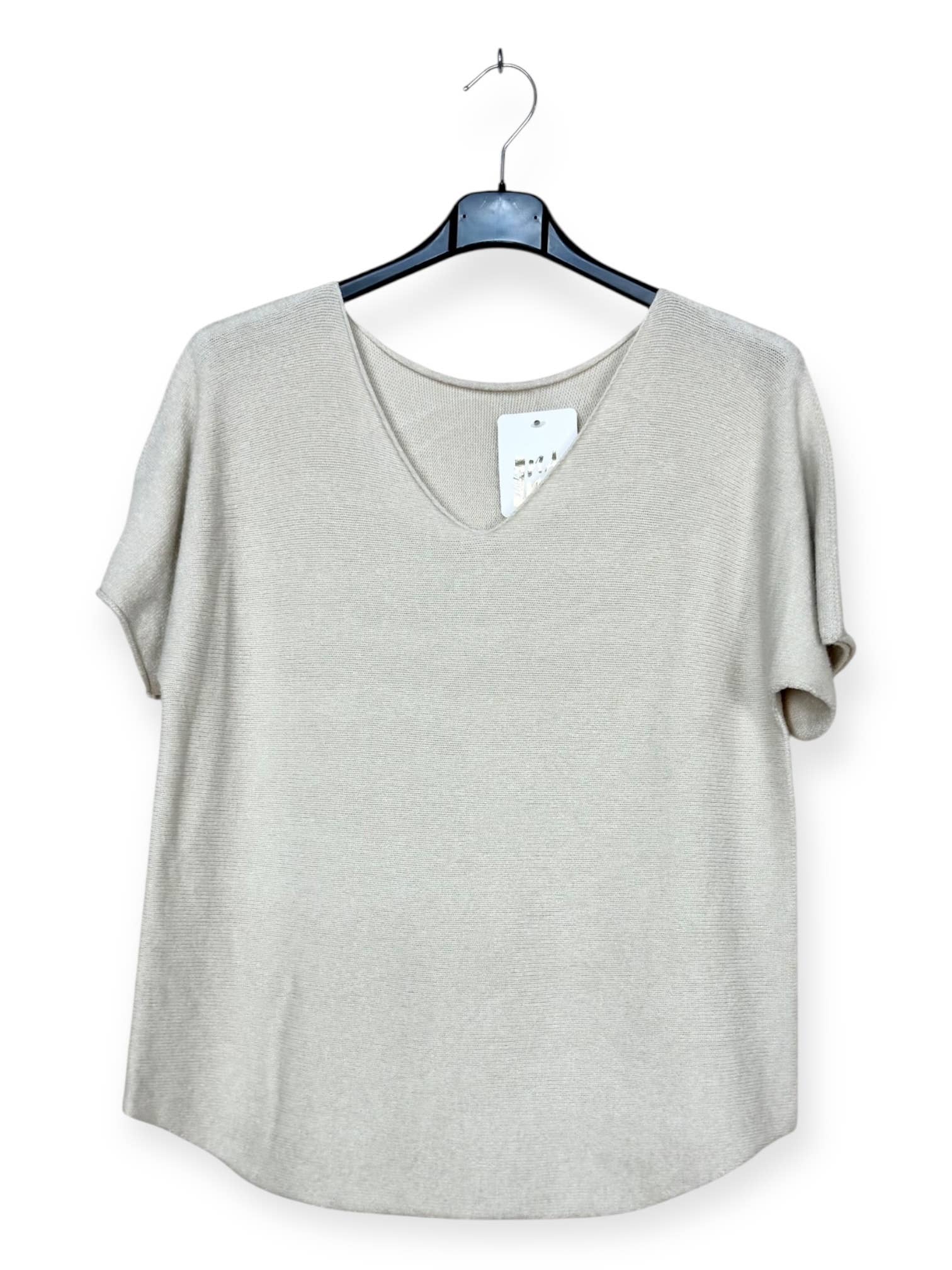 Lucky Nana - Wholesale Knit Top - Women's - AH 2203 - Soft Short-Sleeve Top28