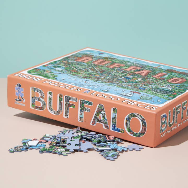 Birdie Puzzles - Wholesale Puzzle - Adult - Buffalo | 1,000 Piece Puzzle3