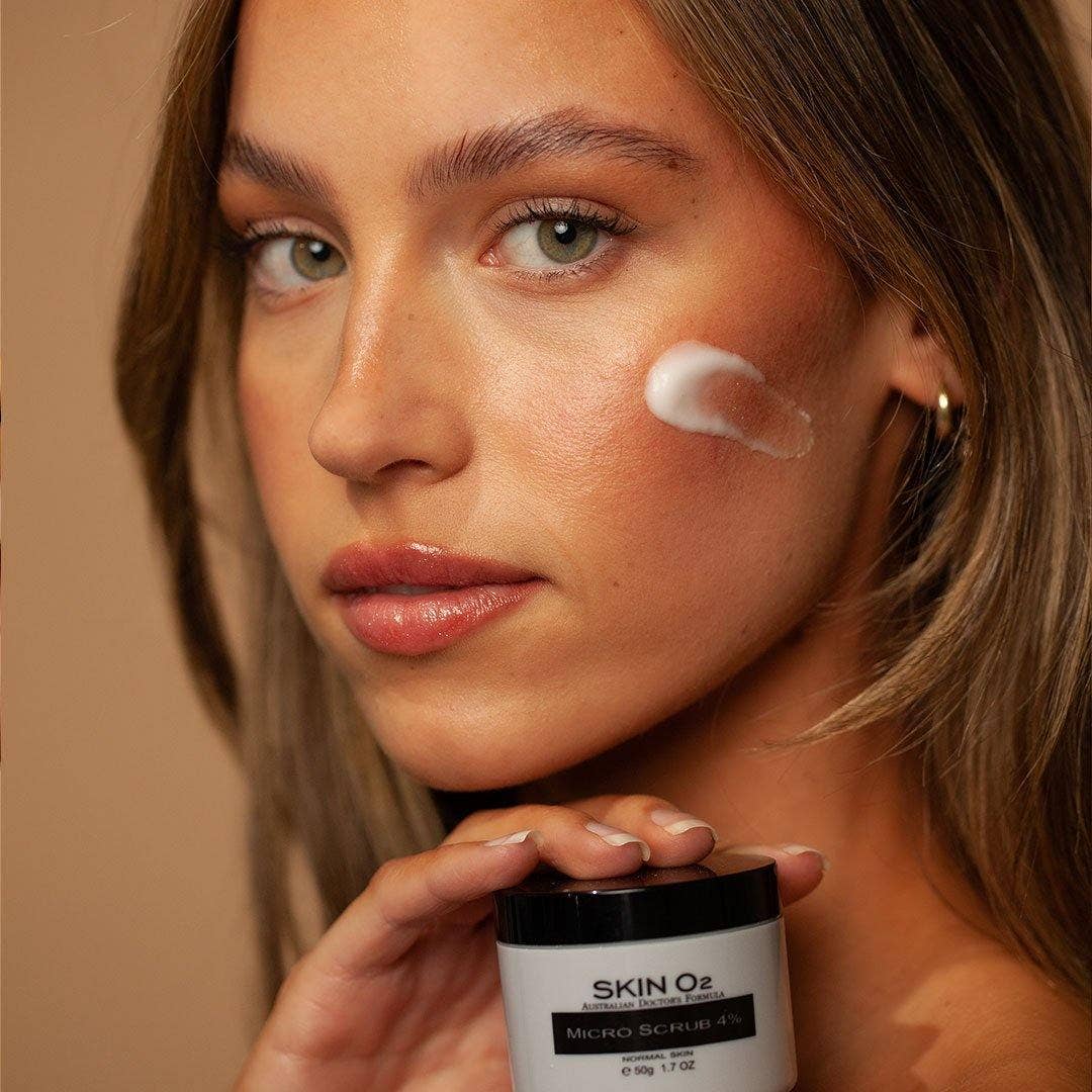 Skin O2 – wholesale Facial exfoliant/scrub – Micro Scrub Exfoliator 4%4