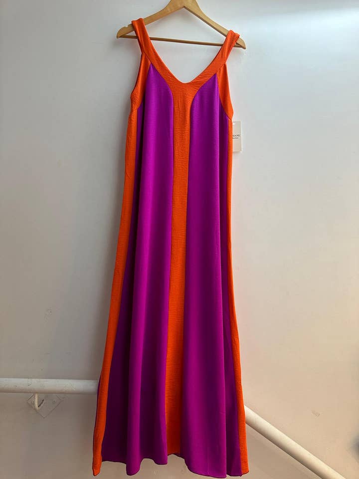 LORIANE – wholesale Dress – Women's – 6269 Long strappy dress3