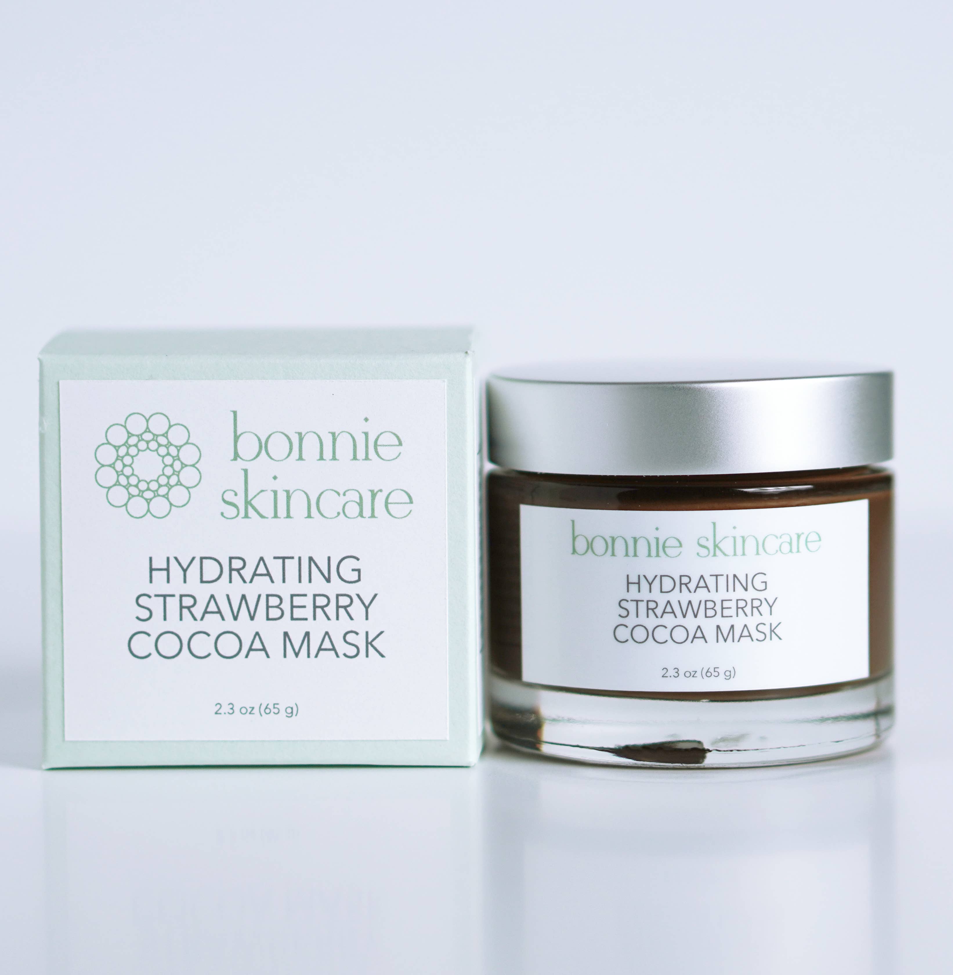 Bonnie Skincare - Vente Masque pour le visage - Masque/Masque Hydratant Fraise Cacao (2,3 oz)1