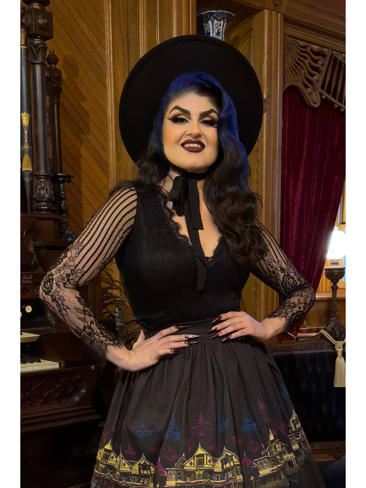 The Oblong Box Shopâ„¢ - Wholesale Blouse - Women's - Victorian Lace Top - RESTOCKED